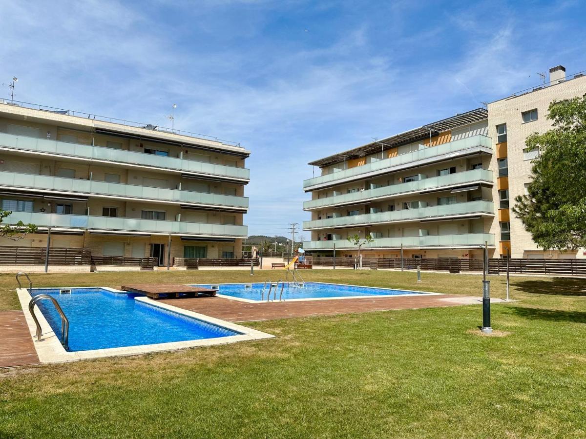 New! Apartamento Con 2 Piscinas, Parque Infantil, A 1 Min De La Playa Sant Antoni De Calonge Bagian luar foto